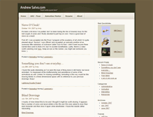 Tablet Screenshot of andrewsalvo.com